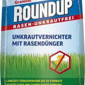 Roundup Rasen-Unkrautfrei Rasendünger, 2in1